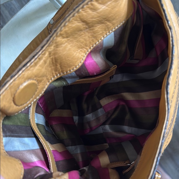 Tignanello Tan Leather Women's Bag - Picture 6 of 11